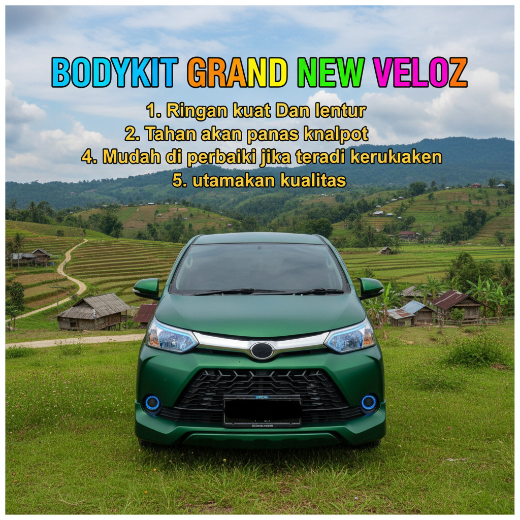 bodikit BODYKIT GRAND NEW VELOZ 2016 2017 2018 BODYKIT AVANZA VELOZ 2015-2018