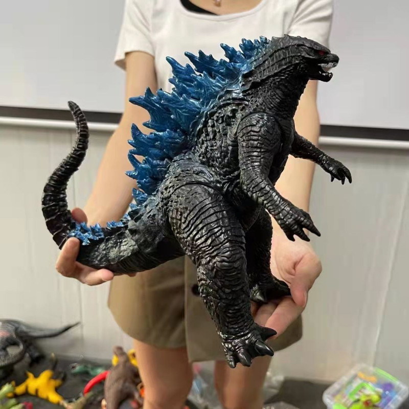 24cm Godzilla King of Monsters Runaway Meanical Red lotus Planet Godzilla Action Figure Collection M
