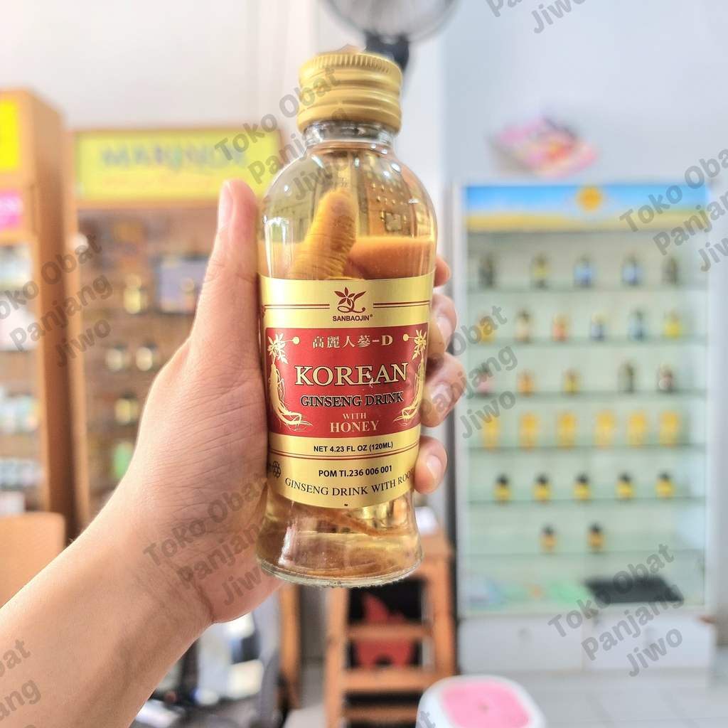 KOREAN GINSENG DRINK WITH HONEY / GINSENG DRINK / MINUMAN GINSENG