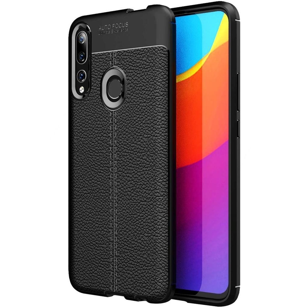 CASE HUAWEI Y9S 2019 / Y9 PRIME 2019 CASE CARBON AUTOFOCUS LEATHER CASE HIGH QUALITY