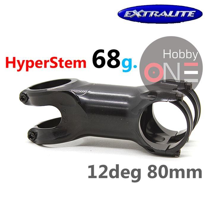 EXTRALITE HyperStem Stealth Stem 12 deg 80 Mm by SCHMOLKE CARBON