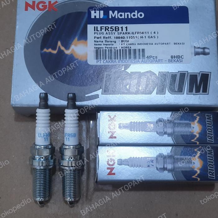 Busi Iridium Hyundai H1 Bensin 1 Set PASSS