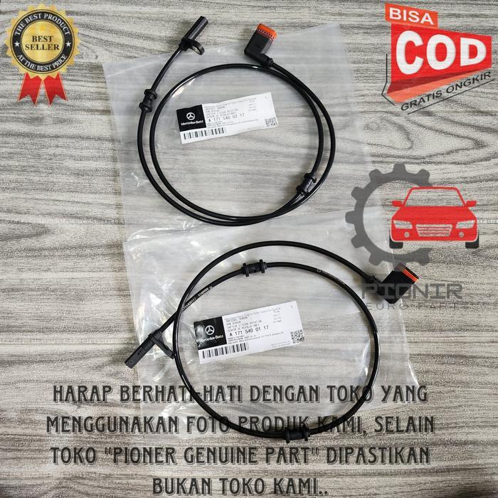 SPEED SENSOR ABS BELAKANG MERCEDES BENZ W171 R171 SLK200 SLK280 SLK350 - KIRI(L)