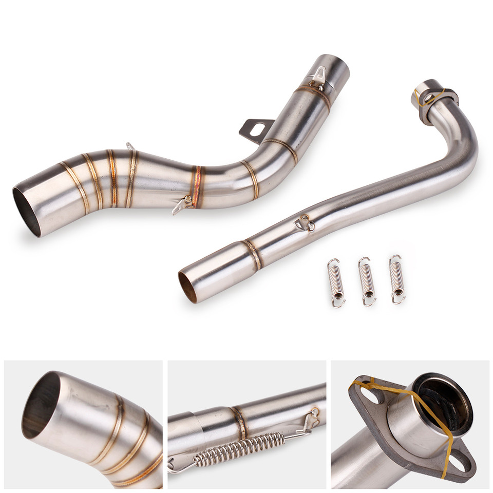 MotorcycleFront Middle Exhaust Pipe EX5 Dream For HONDA EX5 Dream Fits the 51mm Exhaust