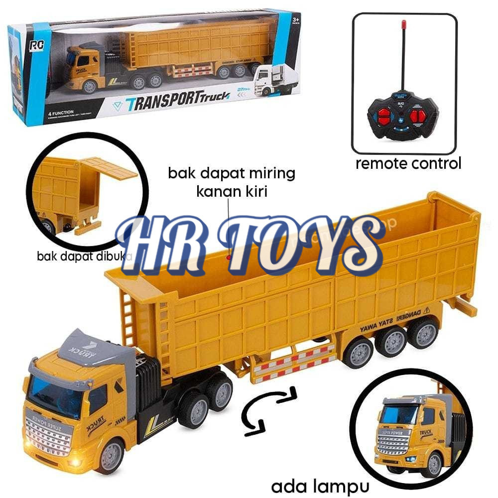 BIG SALE Mobil RC Truck Kontainer Remote Control Truk Trailer Panjang Mobil Remot Anak Mainan RC