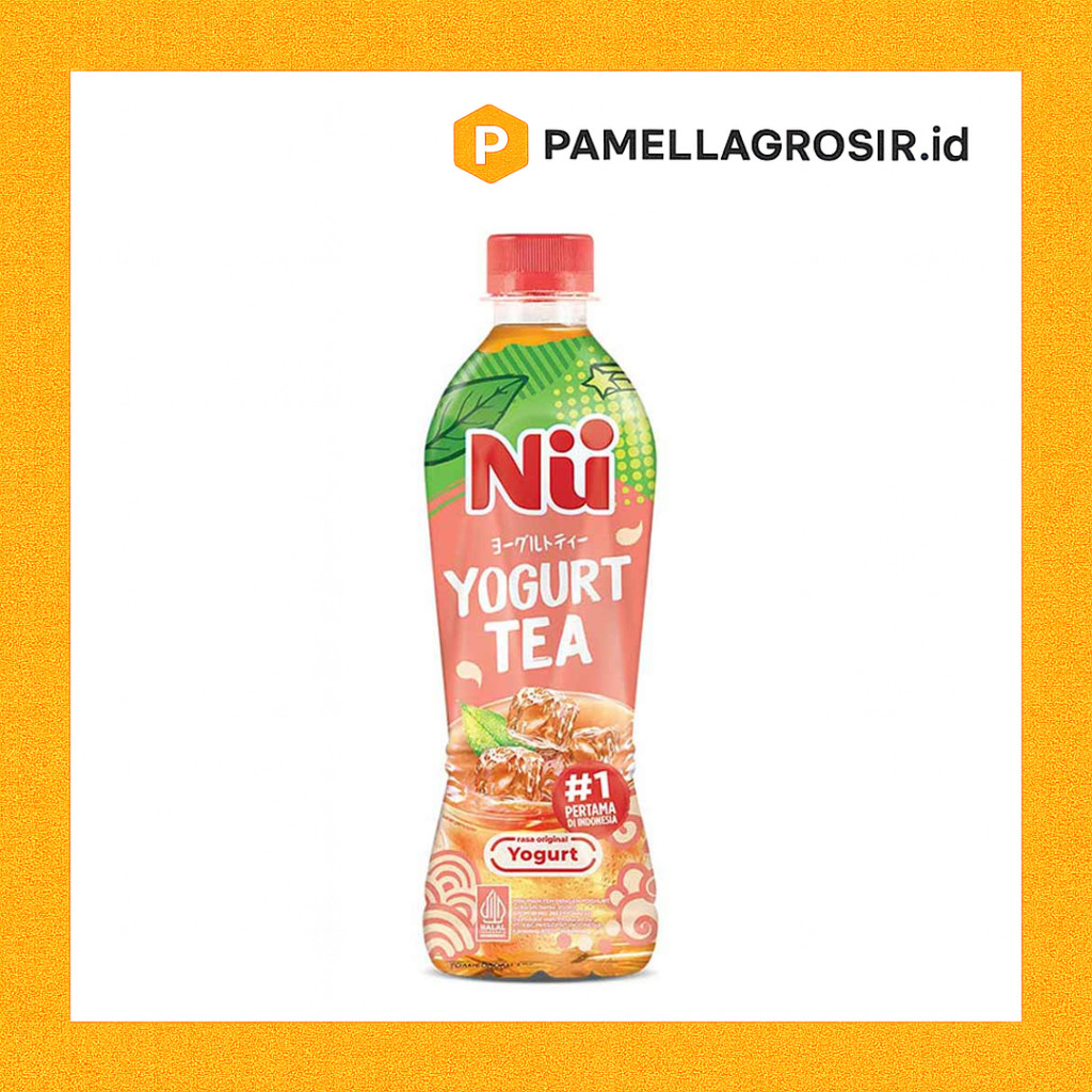 NU YOGURT TEA / MINUMAN / RASA ORIGINAL YOGURT / 450ML