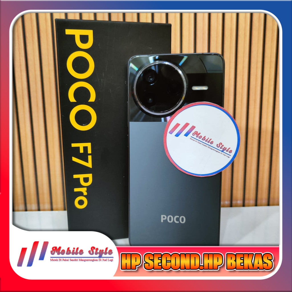 Xiaomi Poco F7 Pro 5G Ram 12 Rom 512GB Second Mobile Style Store