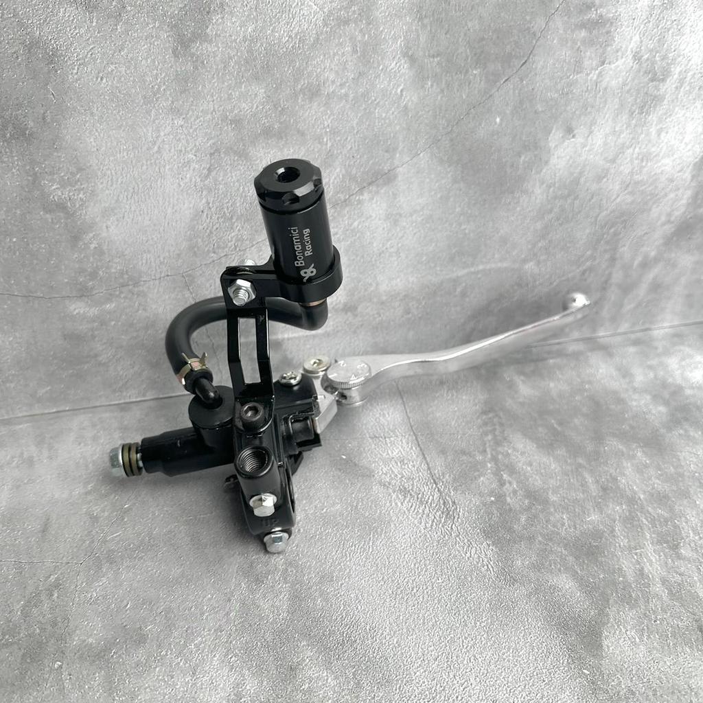 HANDLE KANAN YOSHIMURA RACING + TABUNG BONAMICI LONG TYPE FULL CNC INCLUDE BREKET TEBAL ORIGINAL UNI