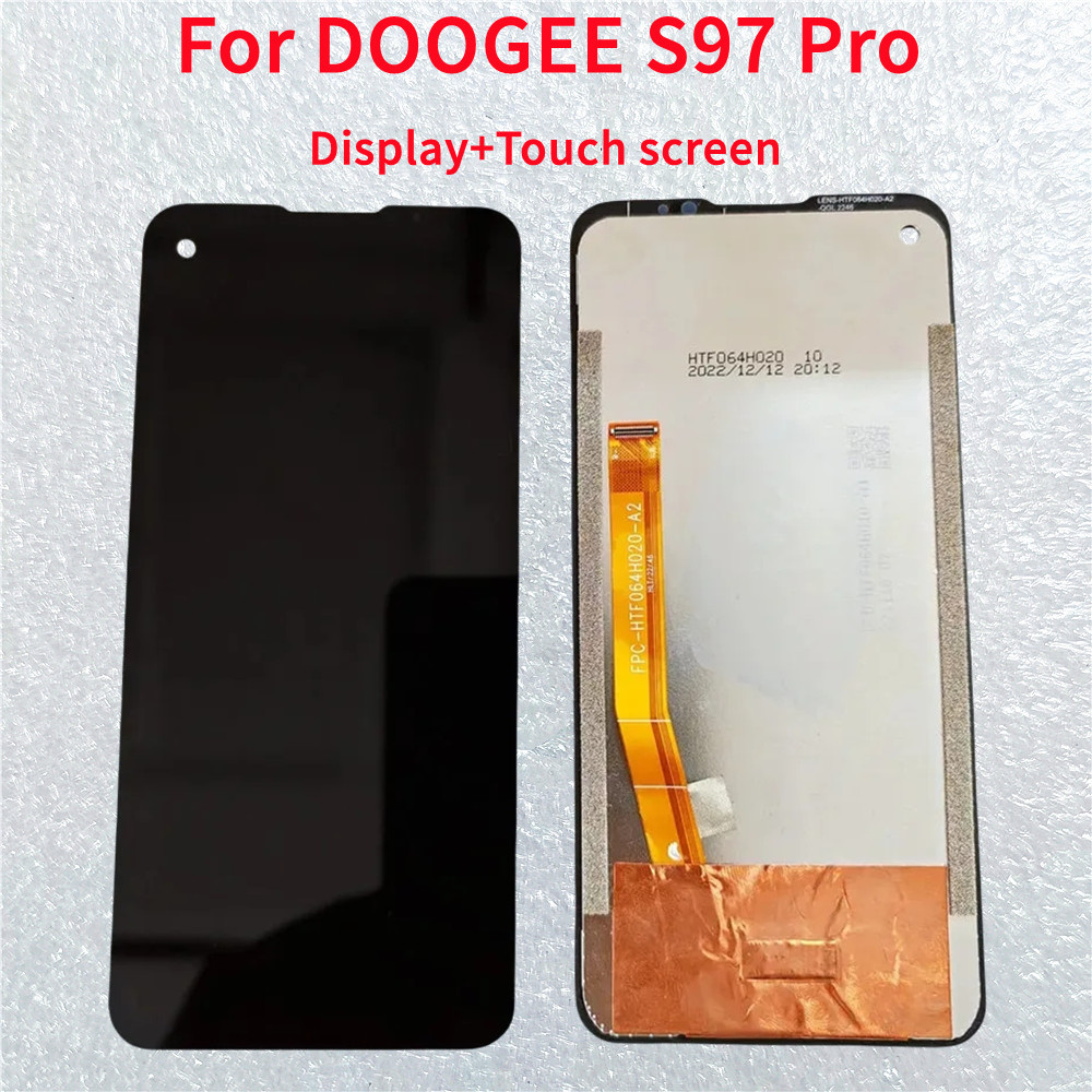 Original For DOOGEE S97 Pro LCD splay Screen + Tou Panel gitizer For DOOGEE S97 Pro LCD splay