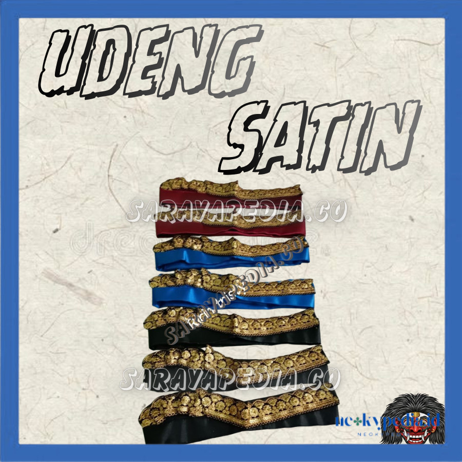 Udeng Dadi Satin/udeng Celeng/Udeng Jaranan NEO