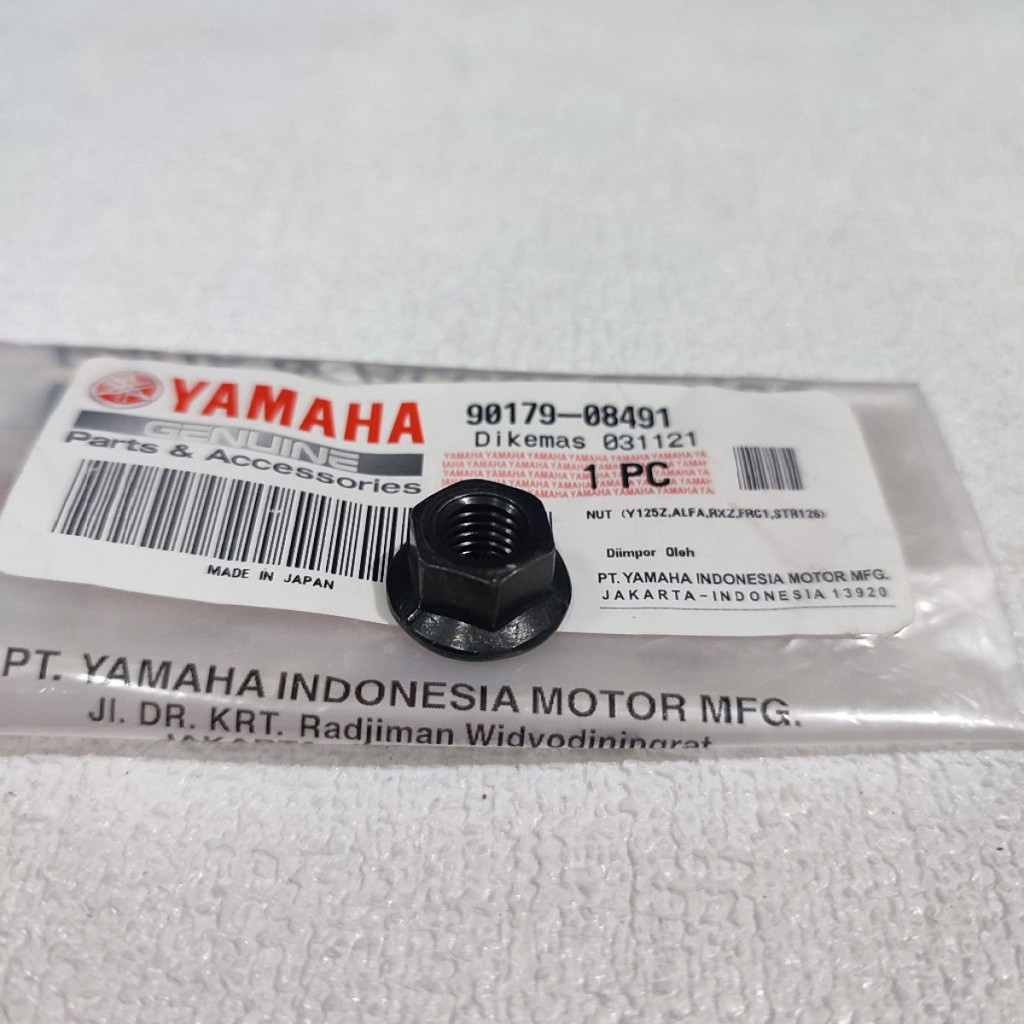 MUR 10 BAUT TANAM LEHER KNALPOT MIO RX KING F1ZR VEGA JUPITER NMAX VIXION ORIGINAL YGP 90179-08491