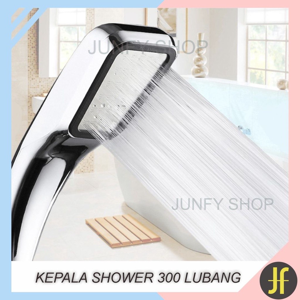 J509 Kepala Shower 300 lubang / kepala kran mandi / kepala shower