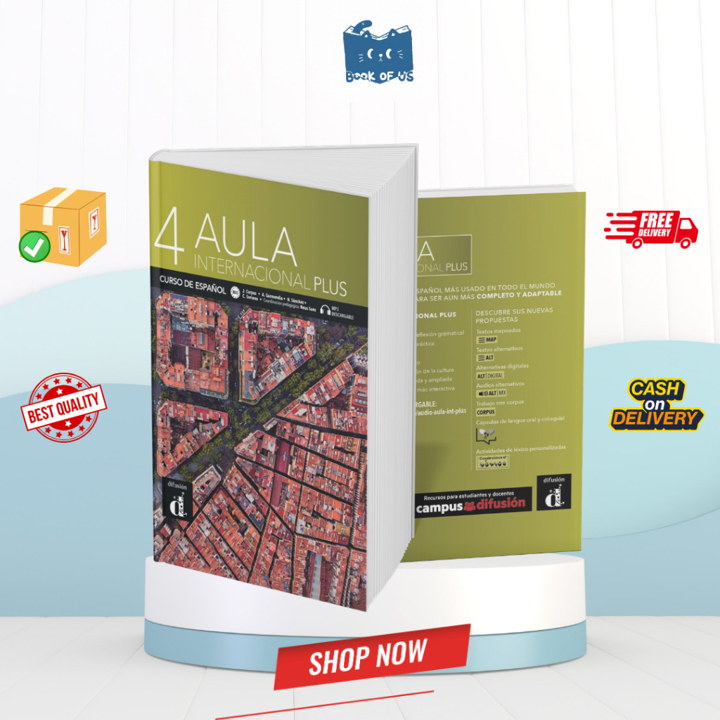 Buku Belajar Bahasa Spanyol Aula Internacional Plus 4