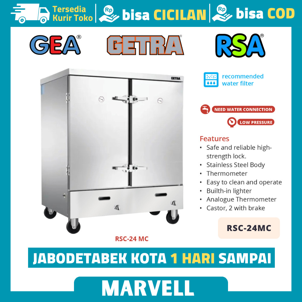 Gas Rice Cooker Getra Rsc 24 Mc Mesin Penanak Nasi Gas Garansi Resmi