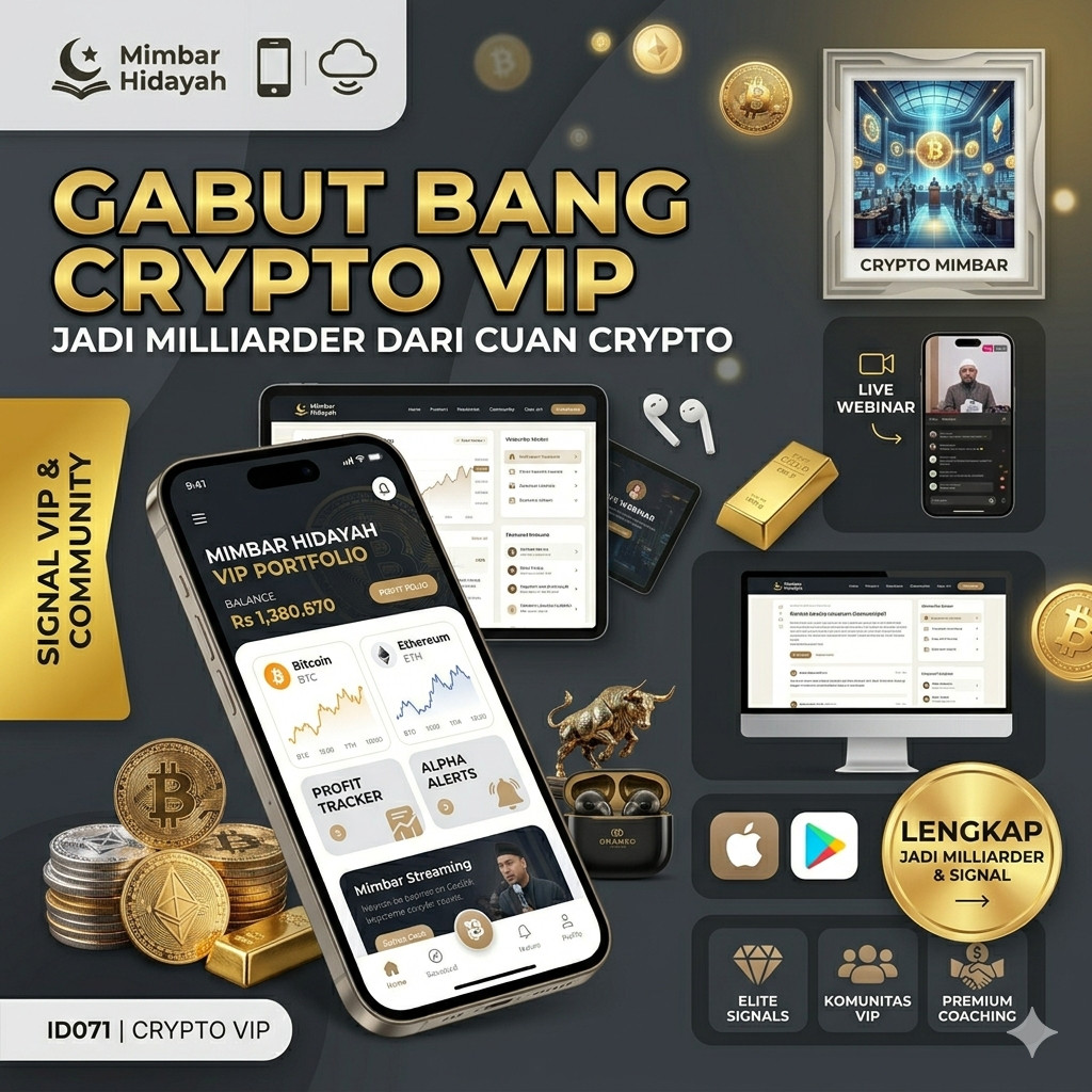 GABUT BANG CRYPTO VIP - Jadi Milliader Dari Cuan Crypto