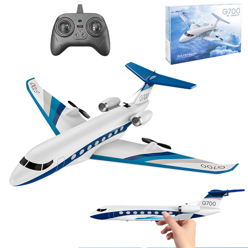 NEW G700 RC Plane Private Jet 3 Remote Control Glider Gulfstream G700 RTF RTF 6-axis Gyro Stabilizer