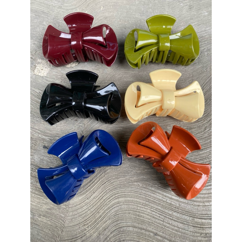 Jedai PITA JUMBO Besar jepit rambut besar JUMBO jepitan rambut jedai salon pita plastik pin rambut