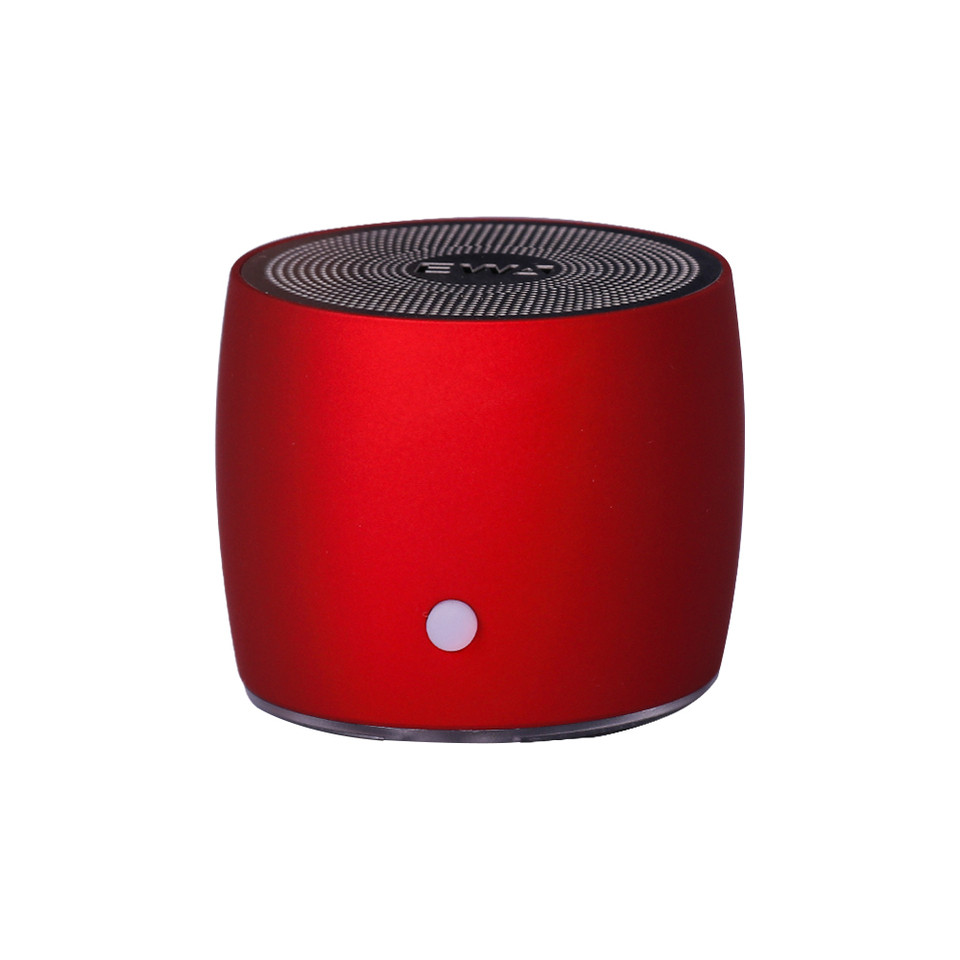 EWA A103 Mini Bluetooth Speakers German Bass Speaker For OutdoorIndoor CampBicycle Ravel Metal Box L