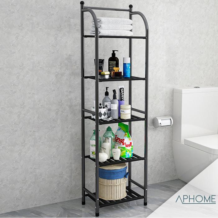 Mutiarastyle2 APHOME Rak Kamar Mandi Rak Susun Rak Serbaguna Rak Minimalis Rak Ruang Tamu Rak Helm 5