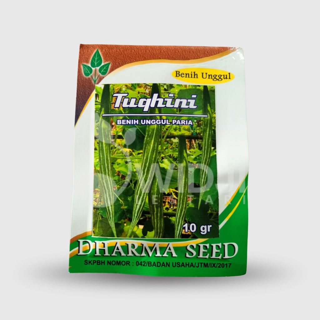 Benih Pare Tuqhini 10gr Original Dharma Seed Pare Belut Unggulan