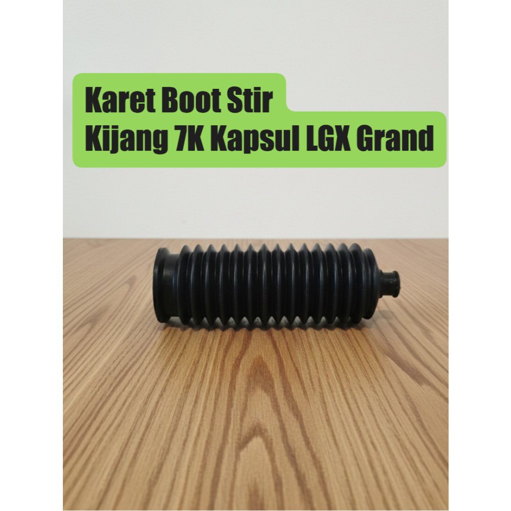 Karet boot stir Kijang Kapsul 7K KF60 LGX - Boot steering rack Kijang Kapsul