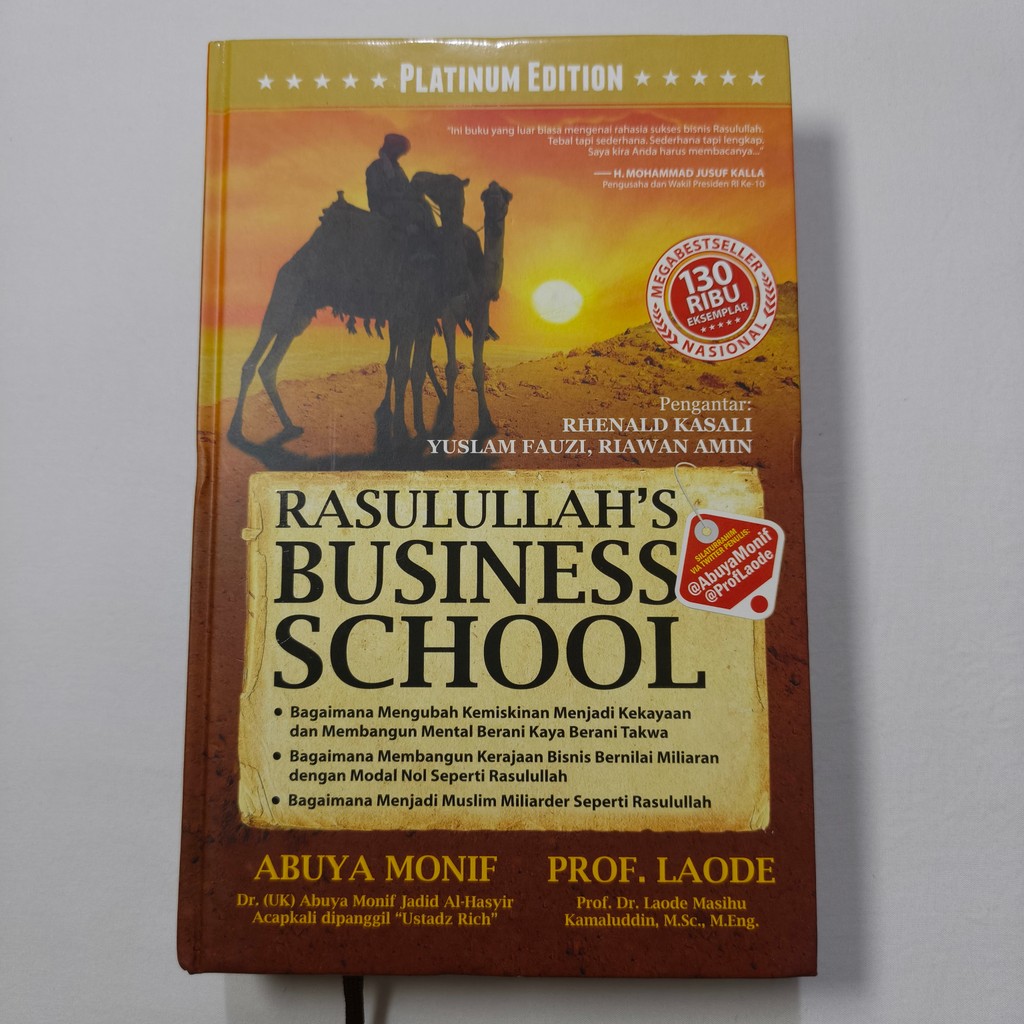 Buku Rasulullah's Business School - Abuya Monif & Prof. Laode