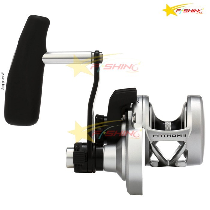 Starsfishing PENN Reel Pancing  Fathom II Lever Drag Handle Kiri Overhead Jigging Metal Body