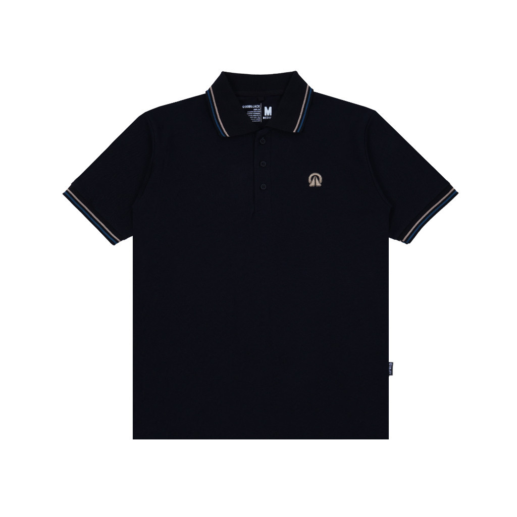 Dobujack Polo Shirt Gecko Black