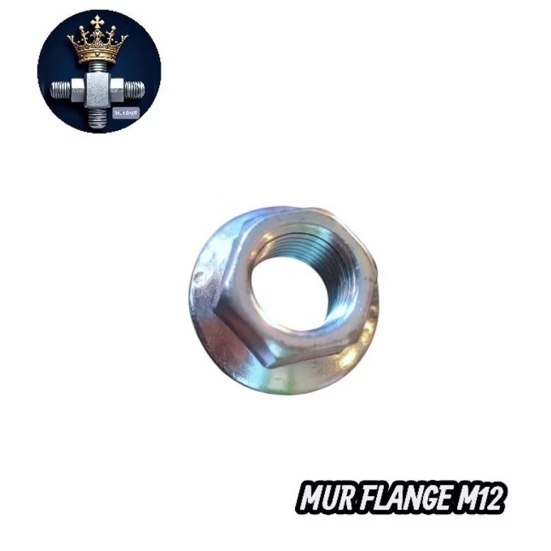 RF MUR 17 MUR FLANGE M12 UNTUK BAUT 17 COD