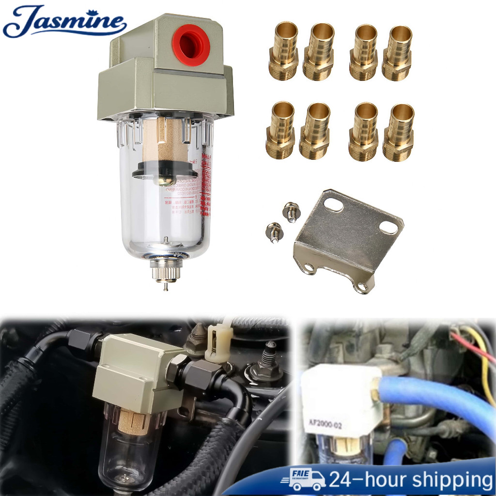 Engine Oil Separator Oil Catch Can Tank Breather Reservoir Filter for PCV Valve