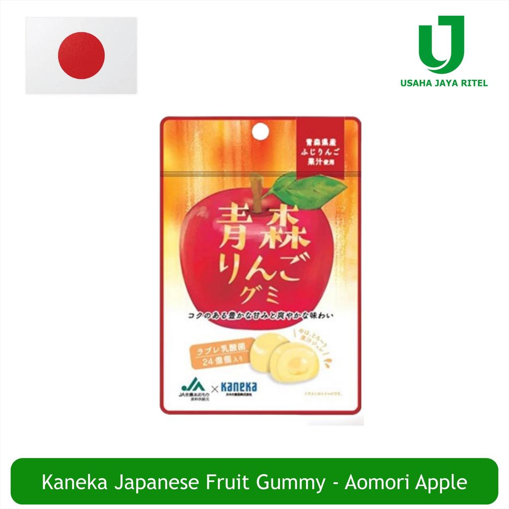 Kaneka Gummy - Aomori Apple - Permen Jelly Jepang