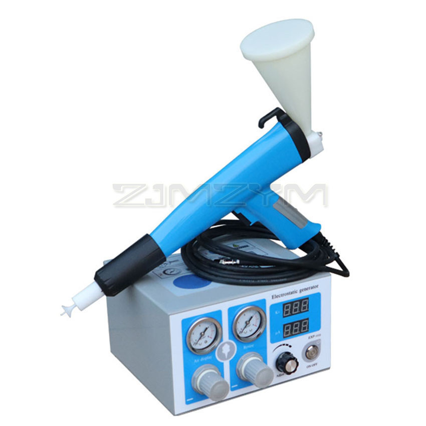 gital Electrostatic Powder Coating Machine with Funnel Powder Coating Spray  Coating Machine