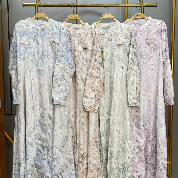 Gamis Lebaran Terbaru KODE B gamis atasan stelan - B 1