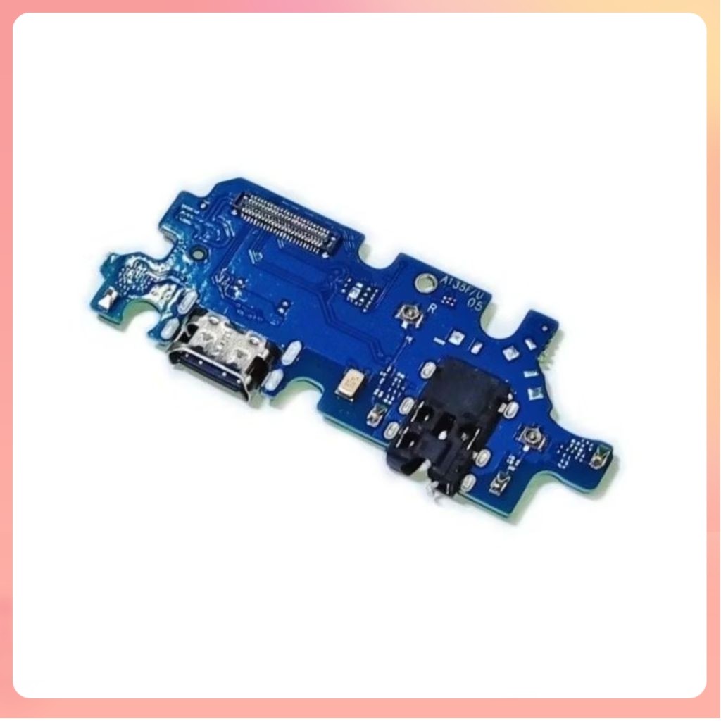Ori  konektor charger Samsung A13 4G / A135 / A135F Original + IC Papan Cas Charger Board Charger Sa
