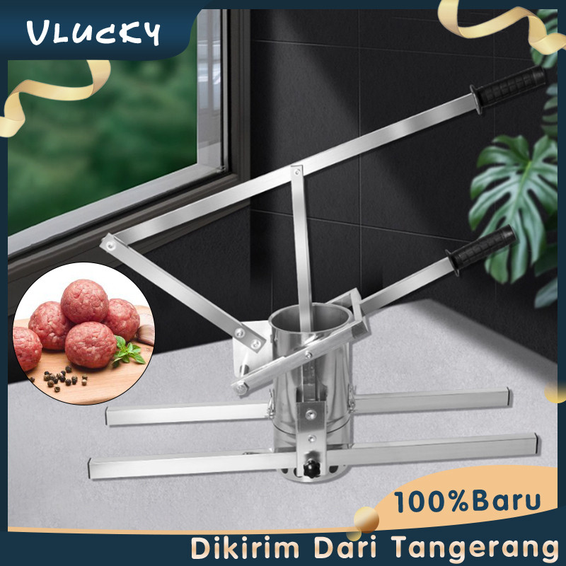 Stainless Steel Meatball Maker Alat Cetak Bakso Manual Pembuatan Bakso Dan Bakso Ikan