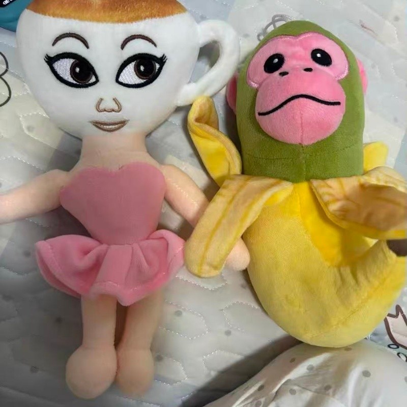 Special Brainrot Plush Toy Tralalelo Tralala Plush Tungtungtung Italian Brainrot Plush Doll Stuffed 