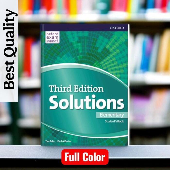 Solutions - Elementary - Student’s book - Tim Falla