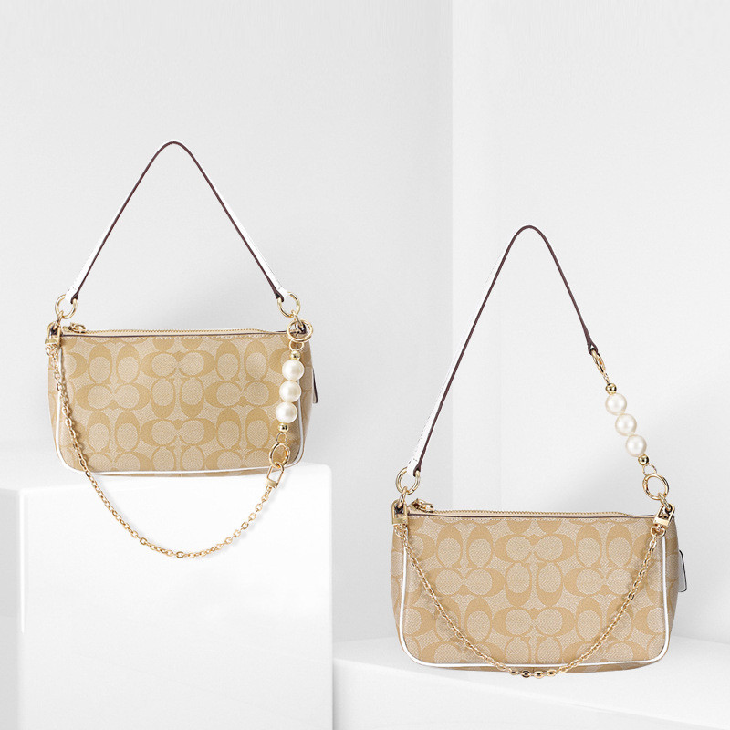 Delicate Gold Chain Bag Replacement Strap Suitable For LV Pochette Metis Mini Pochette Speedy Neverf