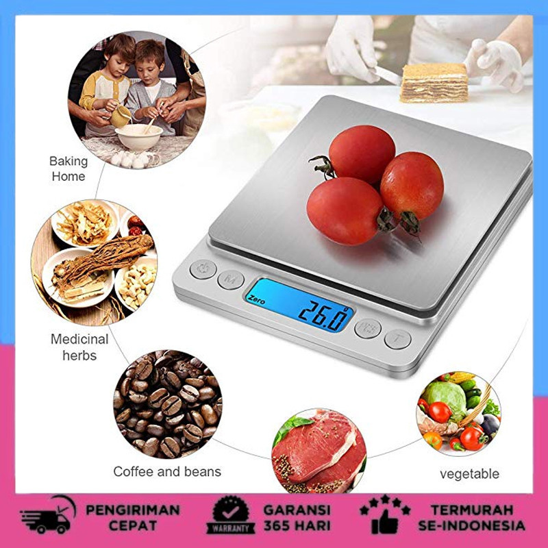 Timbangan Emas Digital Mini Akurat Original Timbangan Perhiasan Superior Platform Scale