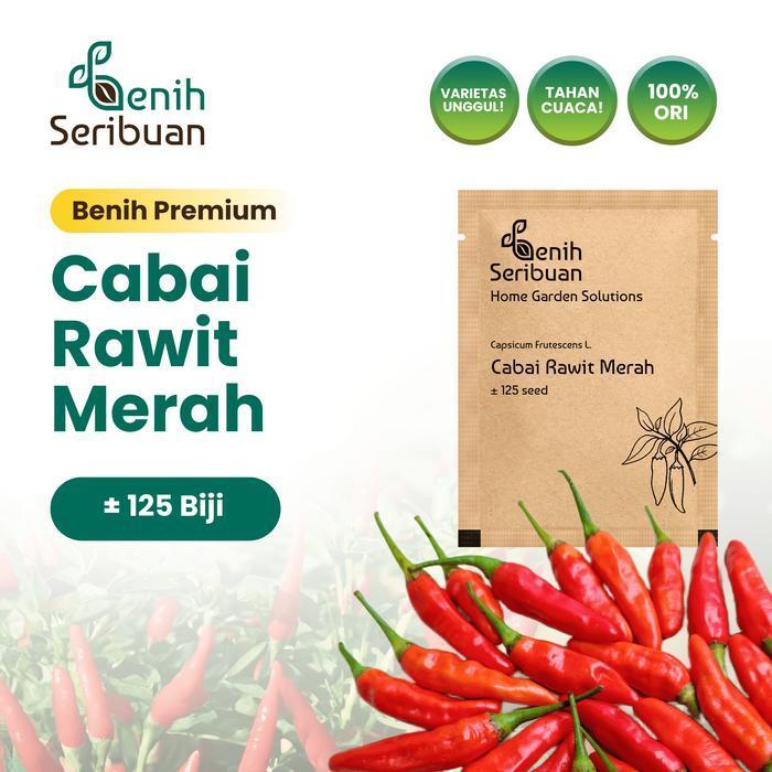 Benih Cabe Rawit Merah - Benih Sayuran Seribuan - PREM RAWIT MERAH