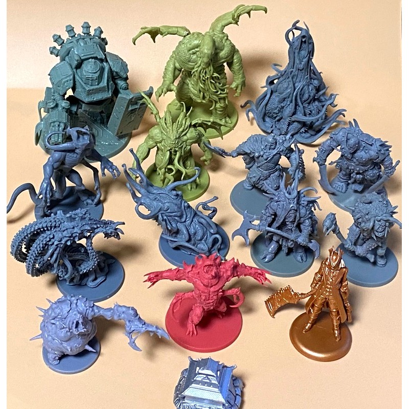 Lot Warriors Vampire Hastur Gods Monster Abomination Miniatures Zombicide Cthulhu Wars HATE Darkest 