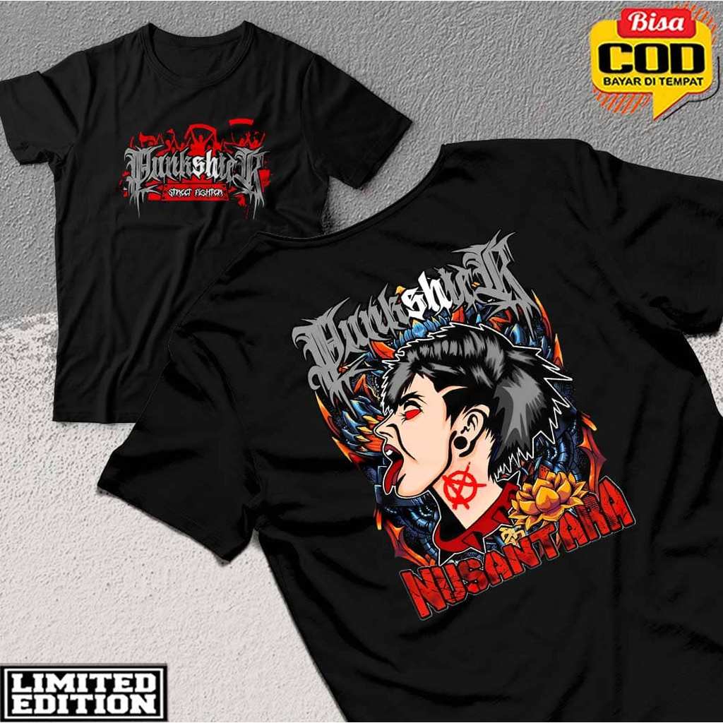 [COD] Baju Kaos Punkshter PSHT, Baju Punkster Merah