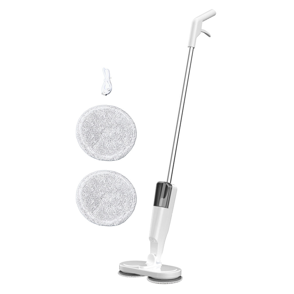 Electric Mop Rechargeable Lightweight Cordless Electric Mop with Water Sprayer for Hardwood Tile Mar