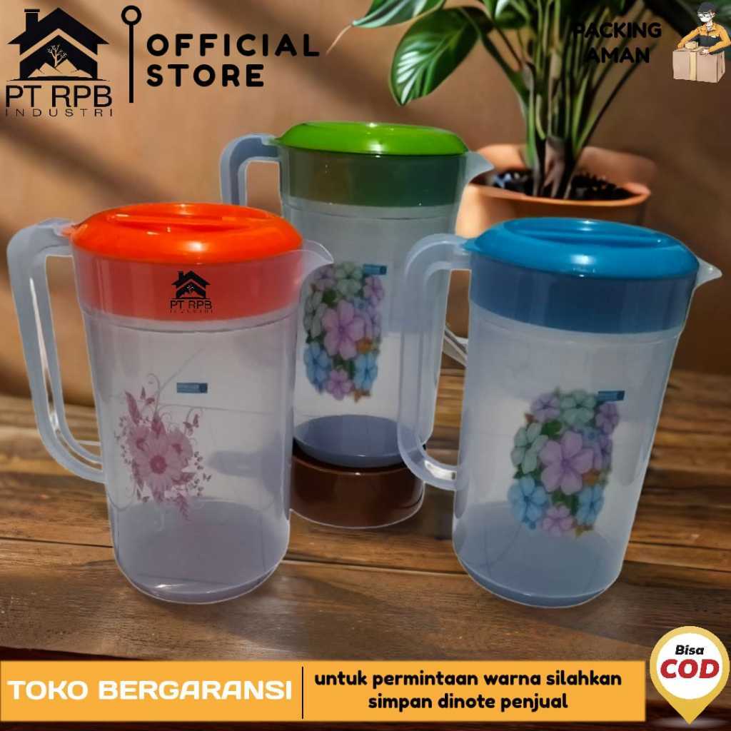 [1PCS] TEKO PLASTIK 2.1 LITER TEKO AIR MINUM BESAR PLASTIK