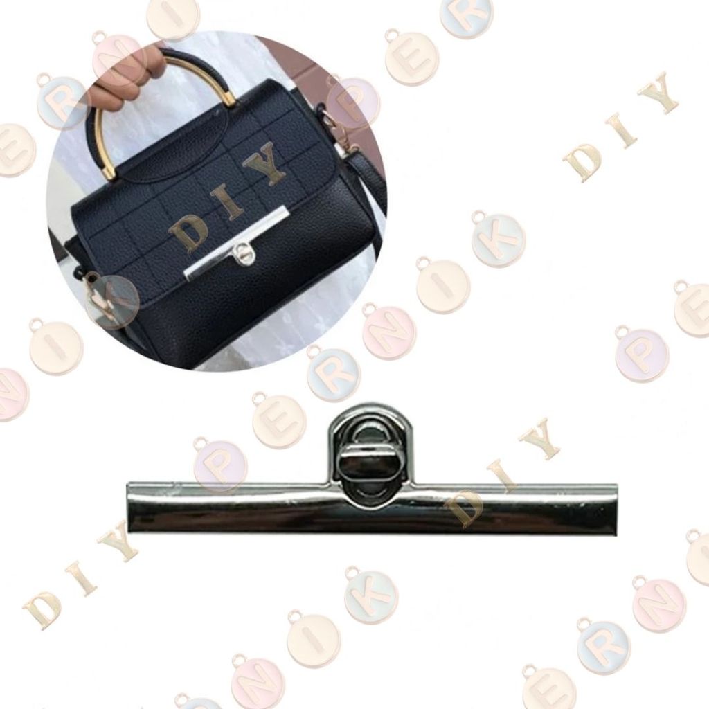 Aksesoris Tas Variasi V091 Plat Kunci Putar / Buckle - Aksesoris Tas (IMPORT)