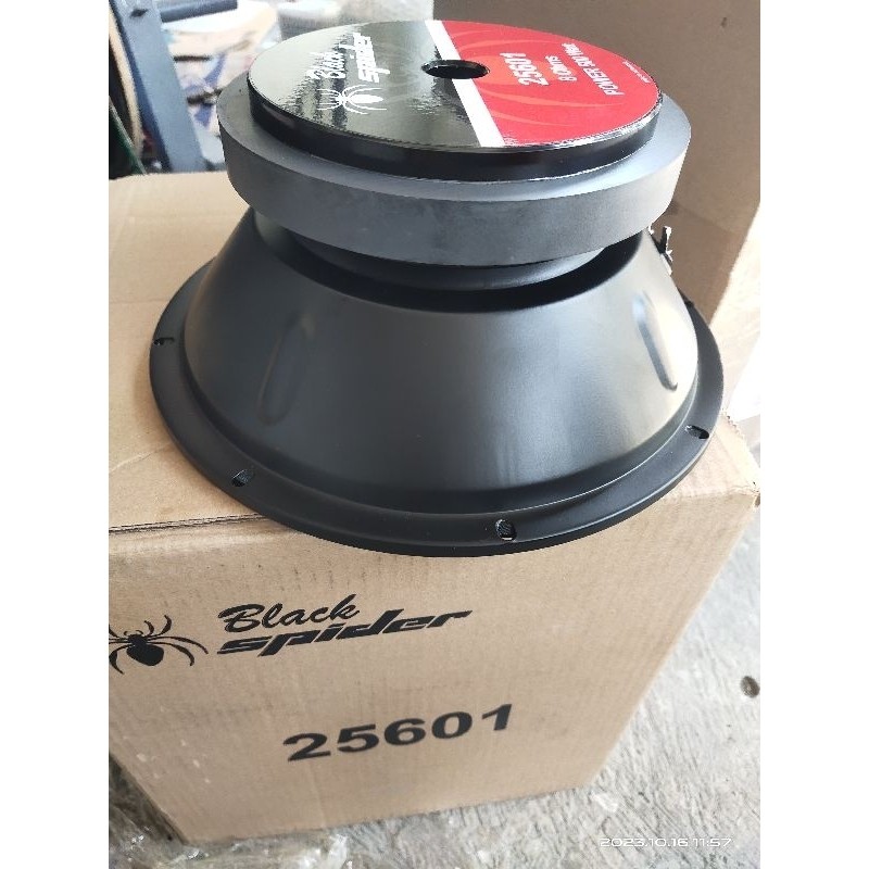 speaker BLACK SPIDER VACUM 25601 10 inch