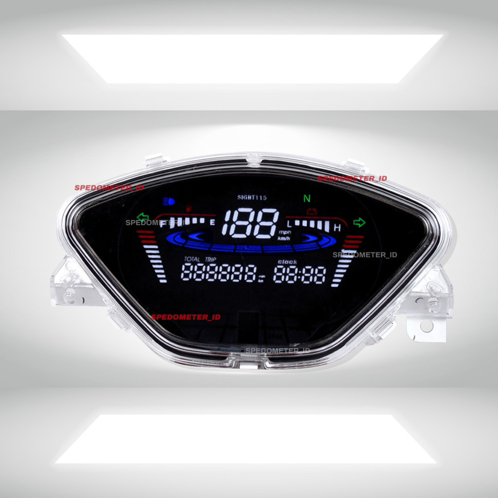Spedometer Supra X 125 / Speedometer Digital Supra X 125 KPH / Spidometer Digital Supra X 125 PNP