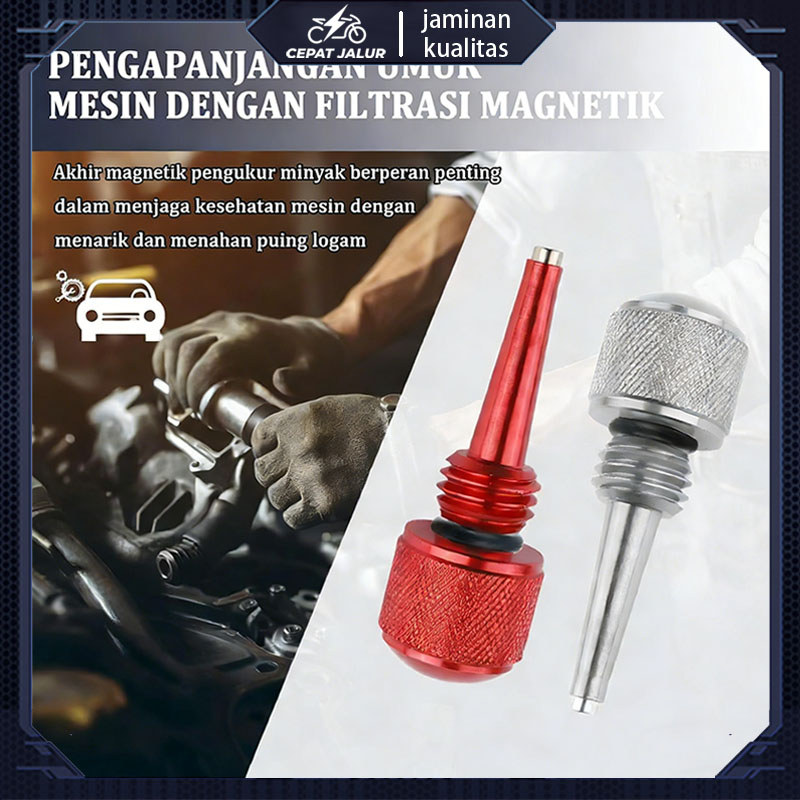 CEPAT JALUR dipstick oli motor tutup oli mesin baut tutup oli tutup oli CNC  oil dipstick