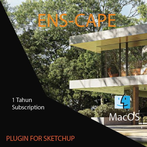 Enscape Mac Win Original 1 Tahun Subscription