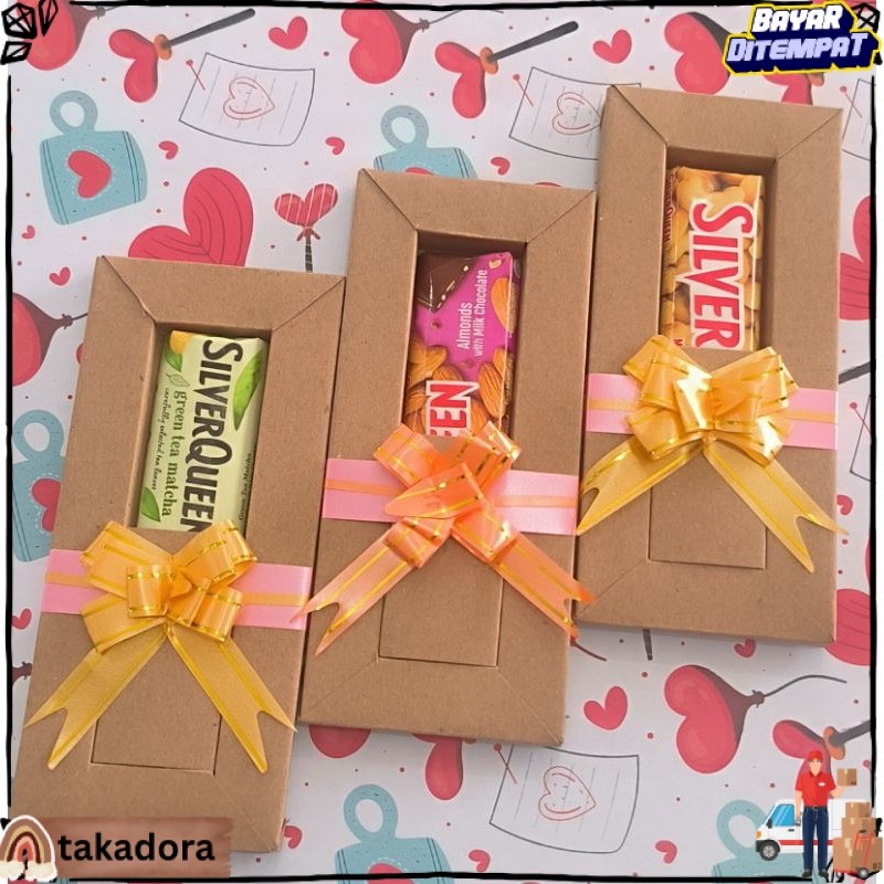 TERLARIS hampers coklat box / coklat valentine / coklat silverqueen / cadburry / delfy / coklat mini